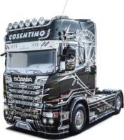 Italeri Scania R730 Streamline 4x2 műanyag kamion makett (1:24)