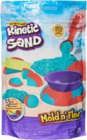 Spin Master Kinetic Sand Mold N' Flow homokgyurma 680g játékszett formázóeszközökkel