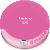 Lenco KCD-011 Kids CD-lejátszó - Rózsaszín