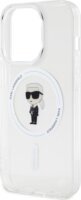 Karl Lagerfeld IML Ikonik MagSafe Apple iPhone 15 Pro Max Tok - Átlátszó