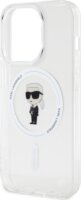 Karl Lagerfeld IML Ikonik MagSafe Apple iPhone 15 Pro Tok - Átlátszó
