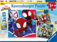 Ravensburger Pókember kalandjai 3 az 1-ben puzzle 3x49 darabos