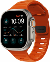 Nomad Sport Strap M/L Apple Watch Szilikon szíj 49/45/44/42 mm - Narancssárga