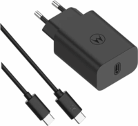 Motorola TurboPower 30 USB Type-C Hálózati Töltő - Fekete (30W)