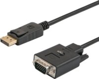 Savio CL-92 Displayport 1.1 - VGA Kábel 1,8m