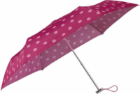 Samsonite Alu Drop S Esernyő - Rózsaszín-fehér pöttyös