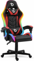 Delight BMD1115RD RGB Gamer szék - Fekete/Piros