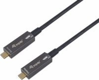 Equip 119462 USB Type-C apa - USB Type-C apa 3.2 Gen 2 Adat és töltő kábel - Fekete (10m)