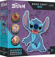 Trefl Wood Craft Lilo és Stitch - 50 darabos Fa puzzle