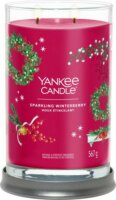 Yankee Candle Signature Sparkling Winterberry Tumbler Illatgyertya 567g