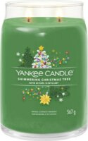 Yankee Candle Signature Shimmering Christmas Tree Karácsonyi Fenyő Illatgyertya 567g