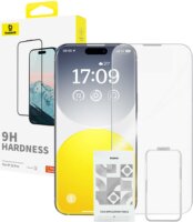 Baseus Diamond iPhone 15 Pro Edzett üveg kijelzővédő