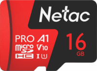 Netac 16GB P500 Extreme Pro Micro SDHC Memóriakártya + SD adapter