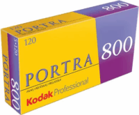 Kodak Portra 800 (ISO 800 / 120) Professzionális Színes negatív film (5 db / csomag)