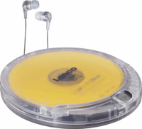 Lenco CD-012TR Discman Hordozható CD lejátszó - Átlátszó