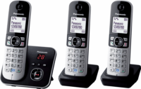 Panasonic KX-TG6823GB DECT Asztali Telefon - Fekete/Ezüst