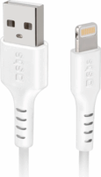 SBS TECABLEUSBIP5389W USB-A apa - Lightning apa 2.0 Adat és töltőkábel - Fehér (3m)