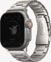 Uniq Osta Apple Watch S4/S5/S6/S7/S8/S9/SE/Ultra Fém Szíj 42/44/45/49mm - Titánium Ezüst