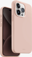 Uniq Lino Hue Apple iPhone 15 Pro Magsafe Tok - Rózsaszín