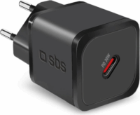 SBS PD USB-C Hálózati töltő - Fekete (30W)