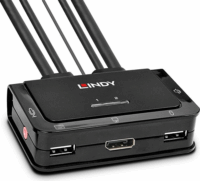 Lindy 42344 Displayport 2-port KVM Switch