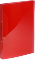 Viquel Propyglass A4 2 gyűrűs gyűrűskönyv - Piros