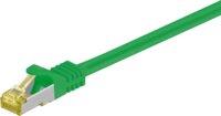 Goobay S/FTP CAT6a Patch kábel 10m - Zöld