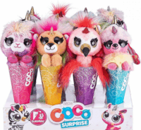 Zuru Toys Coco cones plüss figurák - 28 cm - Többféle (24 darab)