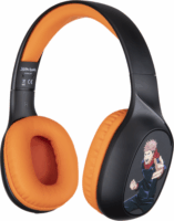 Konix Jujutsu Kaisen 2.0 Fejhallgató Wireless Gaming Headset - Fekete/Narancs