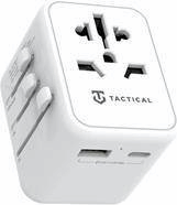 Tactical 637AV USB-C / USB-A Hálózati utazótöltő - Fehér (12W)