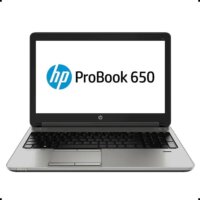 HP ProBook 650 G1 Notebook Ezüst/Fekete / 15,6" / i5-4210M / 4GB / 500GB HDD / - Használt