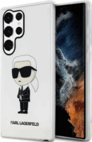 Karl Lagerfeld Ikonik Samsung Galaxy S23 Ultra Tok - Átlátszó