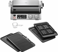 Braun Multigrill 7 CG7044 Kontaktgrill - Inox/Fekete