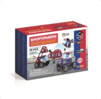 Magformers Rendőrségi és sürgősségi 26 darabos mágneses építőjáték