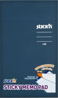 Stick'N 190,5x114mm öntapadó jegyzetfüzet - Sárga (50 lap / tömb)