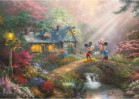 Schmidt Spiele Thomas Kinkade Studios Mickey és Minnie - 500 darabos puzzle