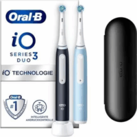 Oral-B iO Series 3N Duo Elektromos fogkefe (2db) - Fekete/Kék