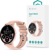 Devia WT1 Smart Watch Okosóra - Rózsaszín