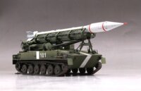 Trumpeter 2P16 Launcher with Missile of 2k6 Luna önjáró rakétavető műanyag makett (1:35)