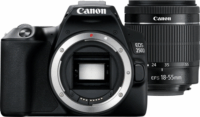 Canon EOS 250D Digitális fényképezőgép + EF-S 18-55mm f/3.5-5.6 III objektív - Fekete