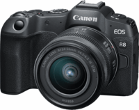 Canon EOS R8 Digitális fényképezőgép + RF 24-50mm F4.5-6.3 IS STM objektív - Fekete