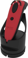 Socket Mobile DuraScan D720 Kézi vonalkódolvasó + Töltőállvány - Piros/Fekete