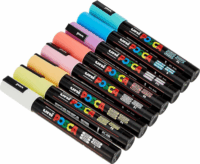 Uni Posca Marker Uni Filctoll készlet - Vegyes színek (16db / csomag)