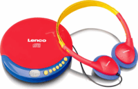 Lenco CD-021KIDS Discman Hordozható CD lejátszó - Kék/Piros