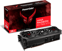 PowerColor Radeon RX 7900 XTX 24GB GDDR6 Red Devil Videókártya + Generatív cserélhető hátlap