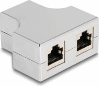 Delock 87860 RJ45 Splitter / T Adapter 1x RJ45 anya - 2x RJ45 anya Cat.5e STP