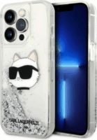 Karl Lagerfeld Choupette Head iPhone 14 Pro Max Tok - Átlátszó