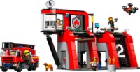 LEGO® City: 60414 - Tűzoltóállomás és tűzoltóautó