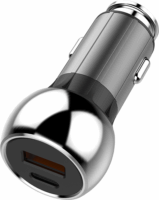 ColorWay CW-CHA012PD-BK USB-C / USB-A Autós töltő - Fekete (36W)
