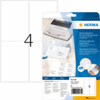 Herma 102x148 mm Címke Írógépekhez és kézi címkézéshez (80 címke / csomag)